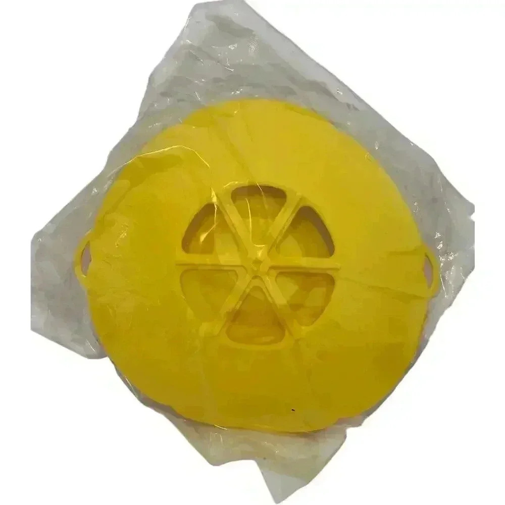 Kuhn Rikon Kochblume Large Silicone Spill Stopper Lid 6-10 Inch Yellow New